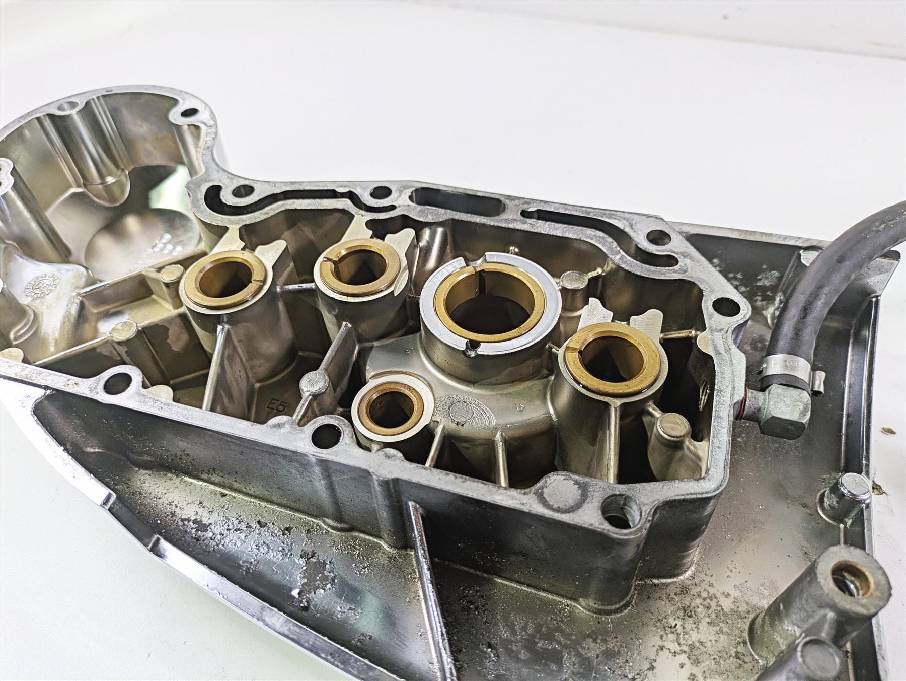 2007 Harley Sportster XL1200 C Engine Side Cams Cover Set 34910-04 25230-04 {{ shop.shopifyCountryName }} - Mototech271