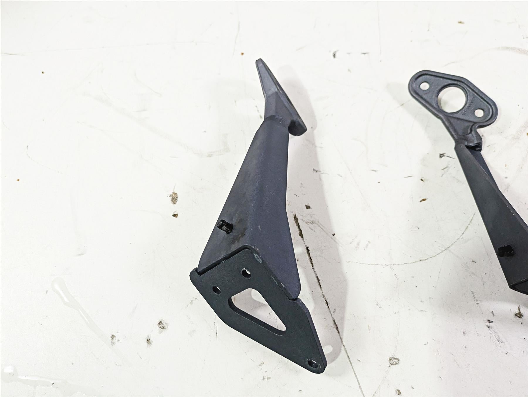 2008 Aprilia RSVR 1000 Factory Mirror Support Bracket Set AP8134766 AP8146506 {{ shop.shopifyCountryName }} - Mototech271