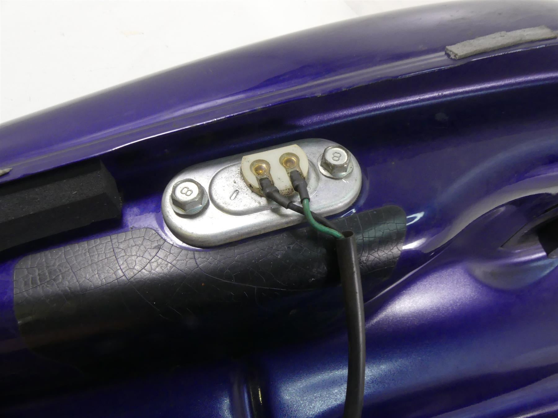 2007 Yamaha XVS1300 V-Star Fuel Gas Petrol Tank -Dent 3D8-YK241-00- {{ shop.shopifyCountryName }} - Mototech271