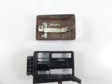 Load image into Gallery viewer, 2004 Harley FXDWGI Dyna Wide Glide Electric Tray Holder &amp; Chrome Cover 70367-04B | Mototech271
