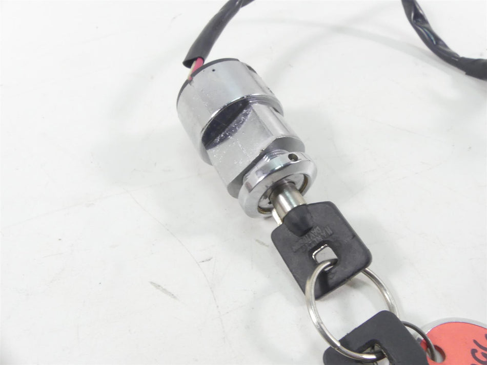 1993 Harley Dyna FXDL Low Rider Ignition Switch Steering Lock Set 71421-90 {{ shop.shopifyCountryName }} - Mototech271