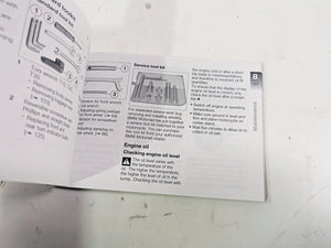 2010 BMW R1200GS K25 Owners Manual Booklet 01418520397