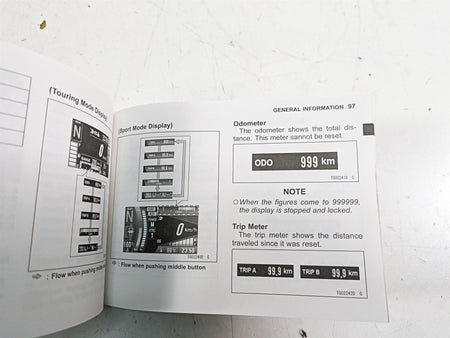 2018 Kawasaki ZX1002 Ninja H2 SX Owners Manual Booklet ZX1002AJ/BJ 99987-0050 {{ shop.shopifyCountryName }} - Mototech271