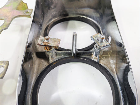 1998 Harley Dyna FXDL Low Rider Chrome Fuel Tank Dash Cover & Mount 67185-95 {{ shop.shopifyCountryName }} - Mototech271