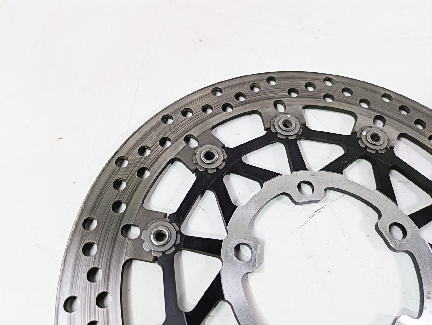 2013 Triumph Tiger 1215 Explorer Front Brake Disc Rotor Set T2024400 {{ shop.shopifyCountryName }} - Mototech271