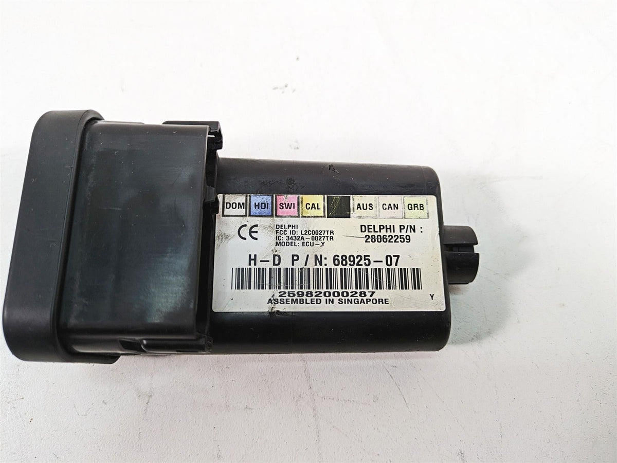 2009 Harley FXDC Dyna Super Glide Custom Tssm Security Module + Fob Key 68925-07 {{ shop.shopifyCountryName }} - Mototech271