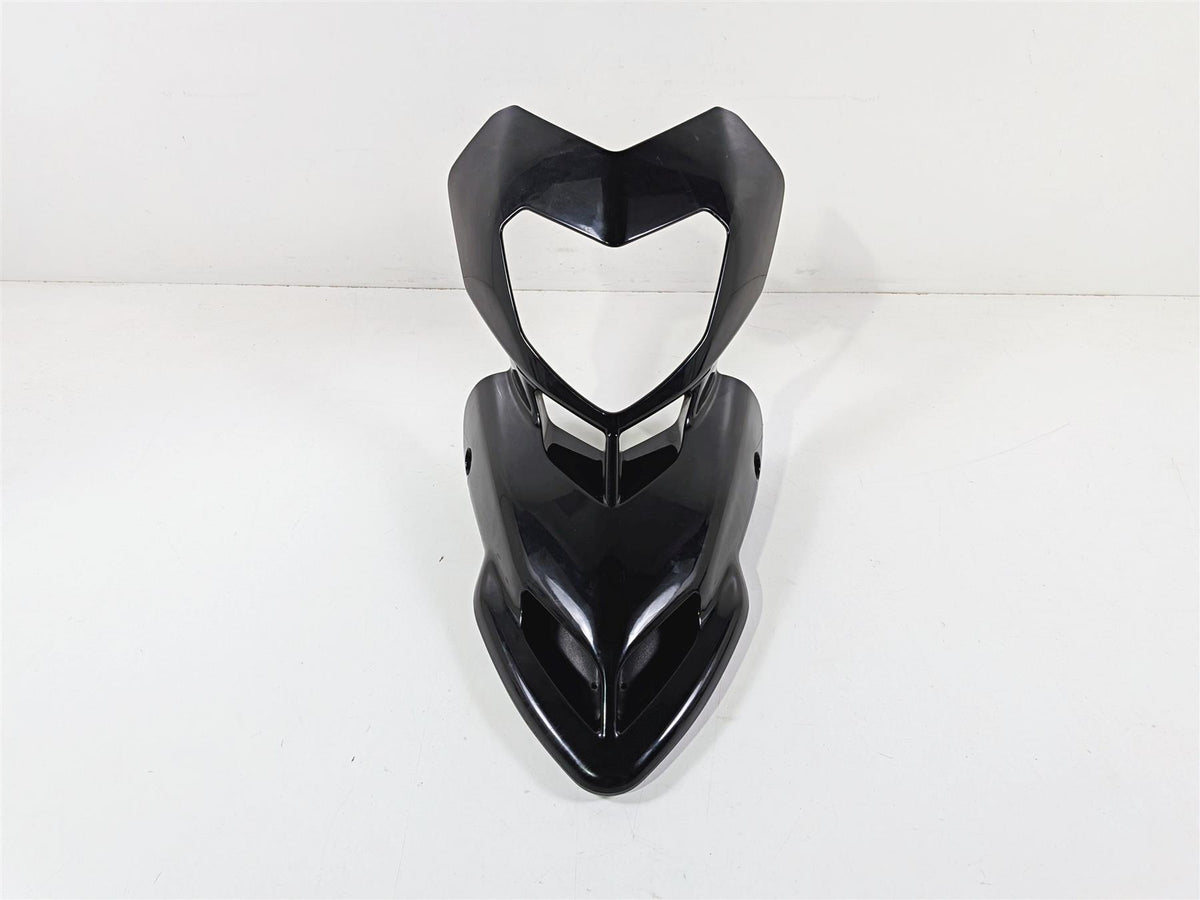 2009 Ducati Hypermotard 1100 S Black Headlight Nose Fairing Cover 48110451A-Mototech271
