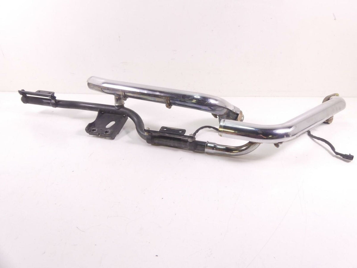 2009 Harley FXCW Softail Rocker Exhaust Pipe Headers Manifold Set +Mount 66795-0 {{ shop.shopifyCountryName }} - Mototech271