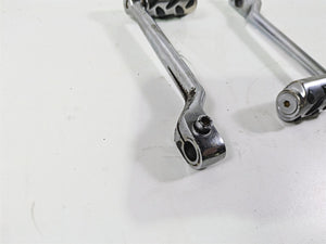 2005 Harley Touring FLHRI Road King Chrome Shifter Lever Pedal Pegs
