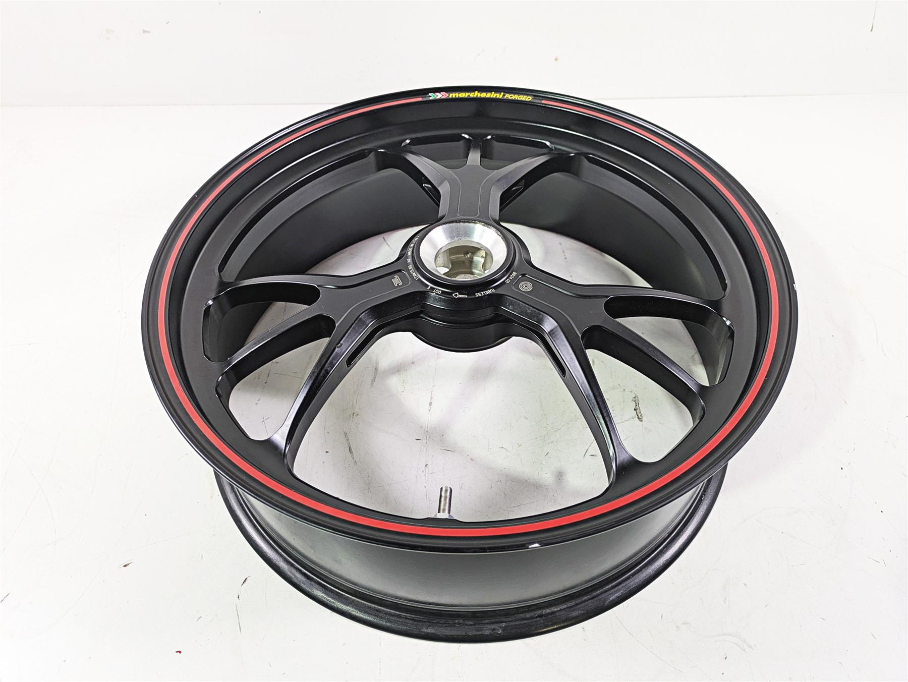 2018 Ducati Hypermotard 939 SP Marchesini Forged 17x5.5 Rear Wheel Rim 50221561A {{ shop.shopifyCountryName }} - Mototech271