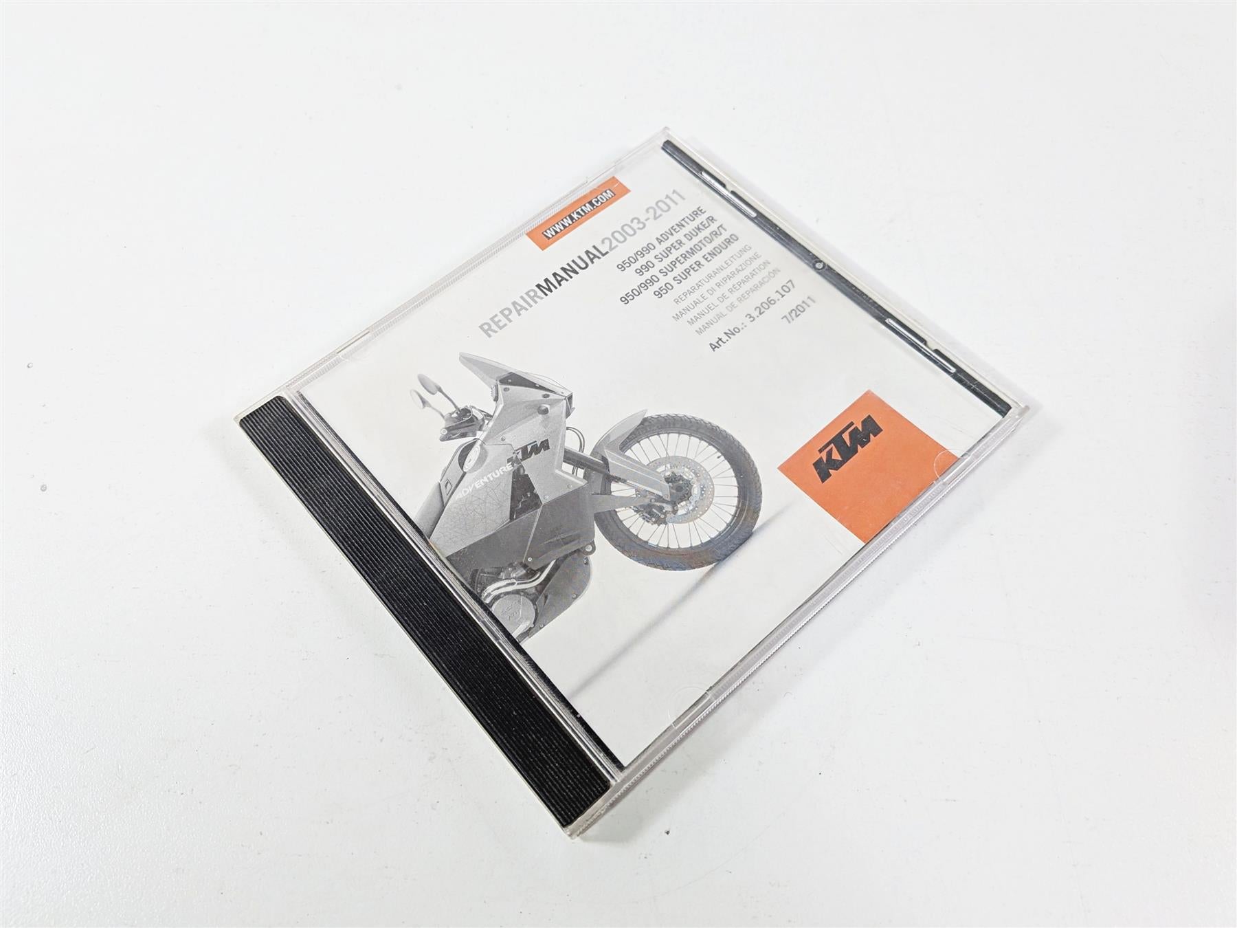 2005 KTM 950 LC8 Adventure Service & Owners Manual CD-Rom 3206107 {{ shop.shopifyCountryName }} - Mototech271