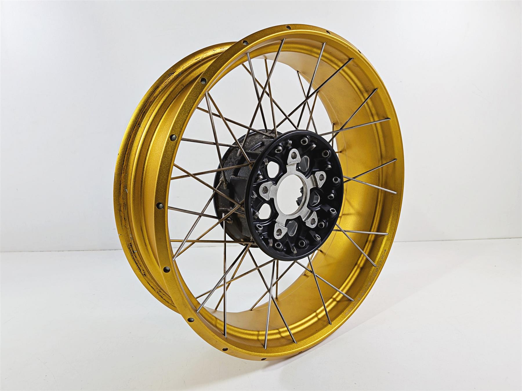 2019 BMW R1250GS K50 Straight Gold Rear Spoke Wheel Rim 17x4.5 36318404333 {{ shop.shopifyCountryName }} - Mototech271