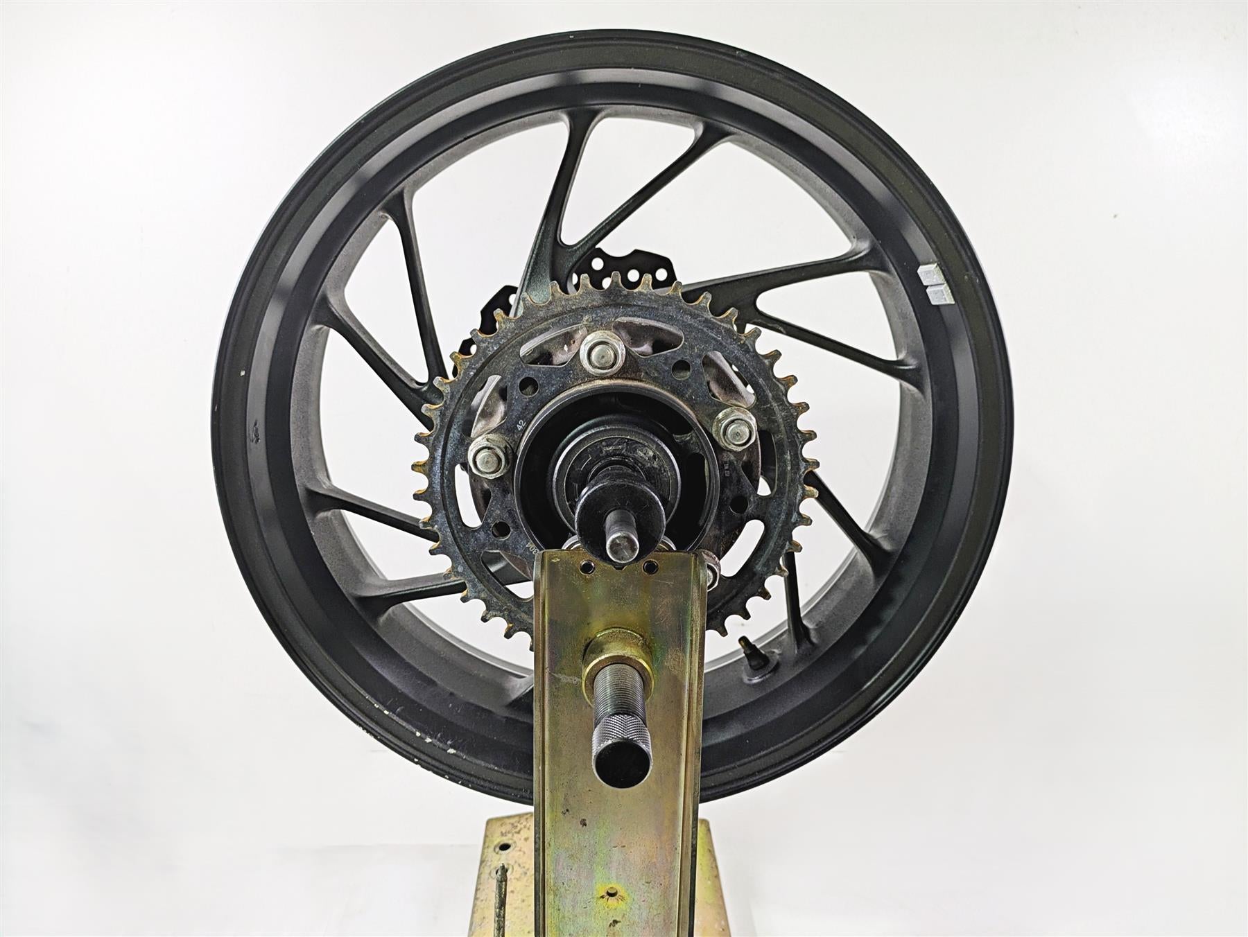 2016 Honda CBR650 F Straight 17x5.5 Rear Wheel Rim 42650-MJE-D11ZA {{ shop.shopifyCountryName }} - Mototech271