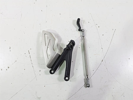 2012 Triumph Daytona 675 Left Rider Footpeg Mount + Shifter Parts T2082066 {{ shop.shopifyCountryName }} - Mototech271
