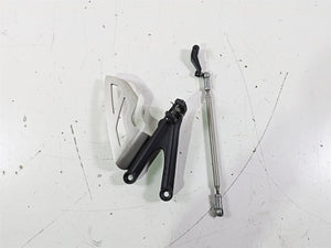 2012 Triumph Daytona 675 Left Rider Footpeg Mount + Shifter Parts T2082066 | Mototech271