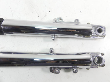 2005 Harley Touring CVO FLHTCSE Electra Glide 41mm Chrome Dual Brake Fork Legs {{ shop.shopifyCountryName }} - Mototech271