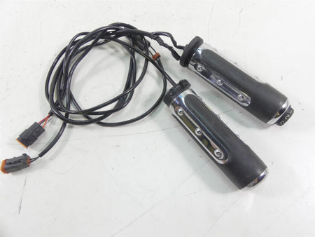 2007 Harley Touring FLHTCU SE CVO Electra Glide Heated Hand Grip Set 56955-07 {{ shop.shopifyCountryName }} - Mototech271