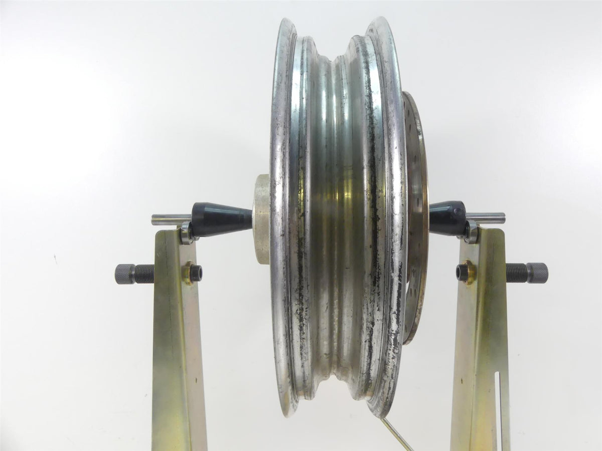 2004 Harley Softail FLSTFI Fat Boy Straight Rear Wheel Solid 16x3 -Read 41092-03 {{ shop.shopifyCountryName }} - Mototech271