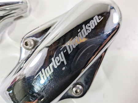 2005 Harley Softail FLSTFSE CVO Fat Boy Rear Chrome Axle Covers 44501-03 44500-03-Mototech271