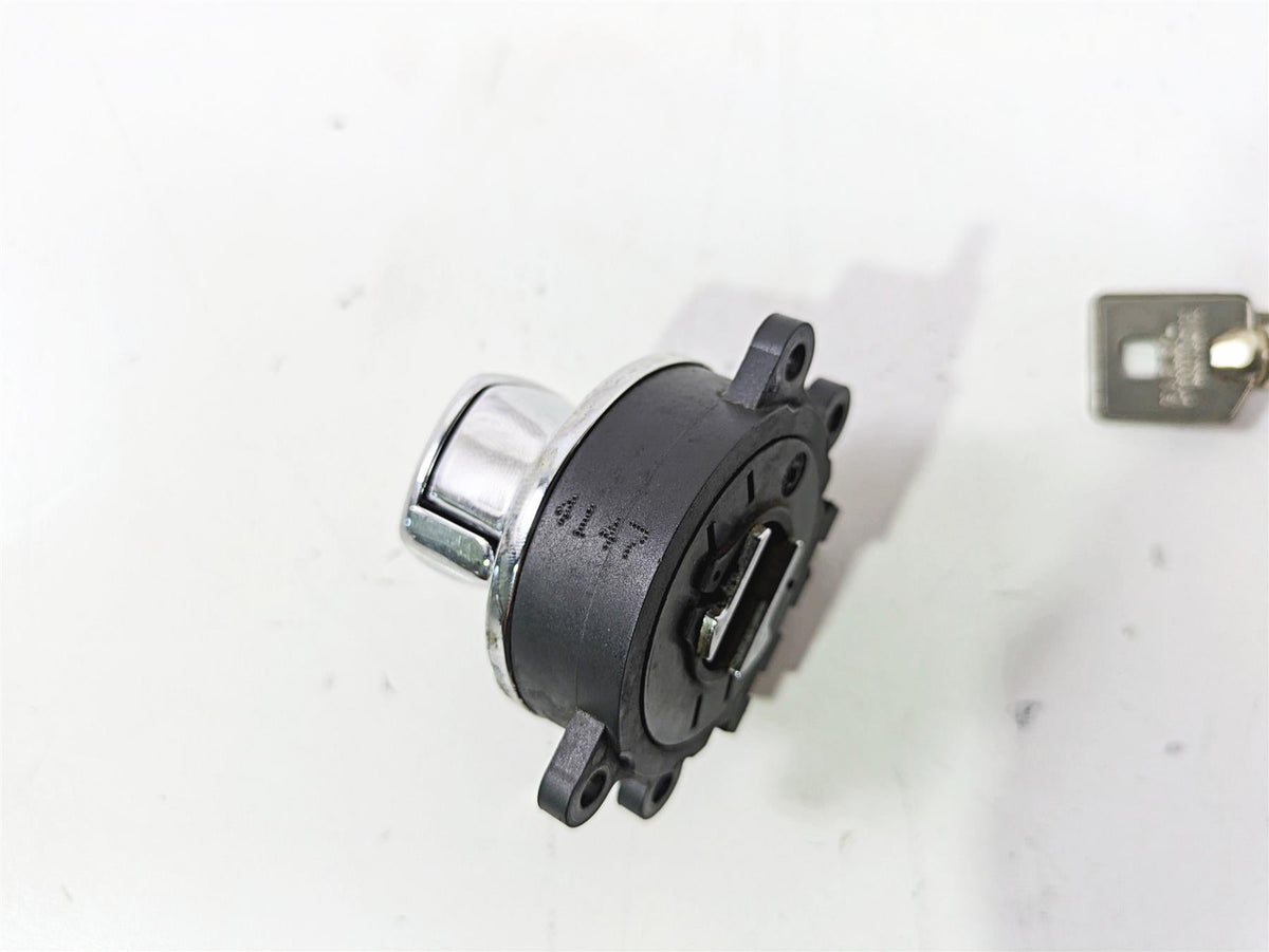 2004 Harley FLSTCI Softail Heritage Ignition Switch Steering Key Lock 71450-04 {{ shop.shopifyCountryName }} - Mototech271