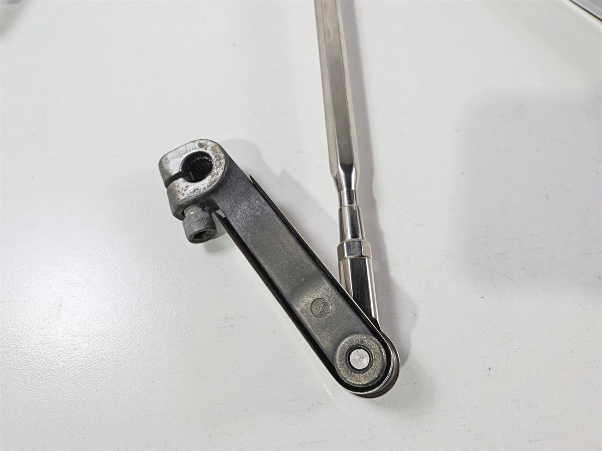 2006 Harley Touring FLHTCU SE CVO Electra Glide Left Floorboard Set 51055-04-Mototech271