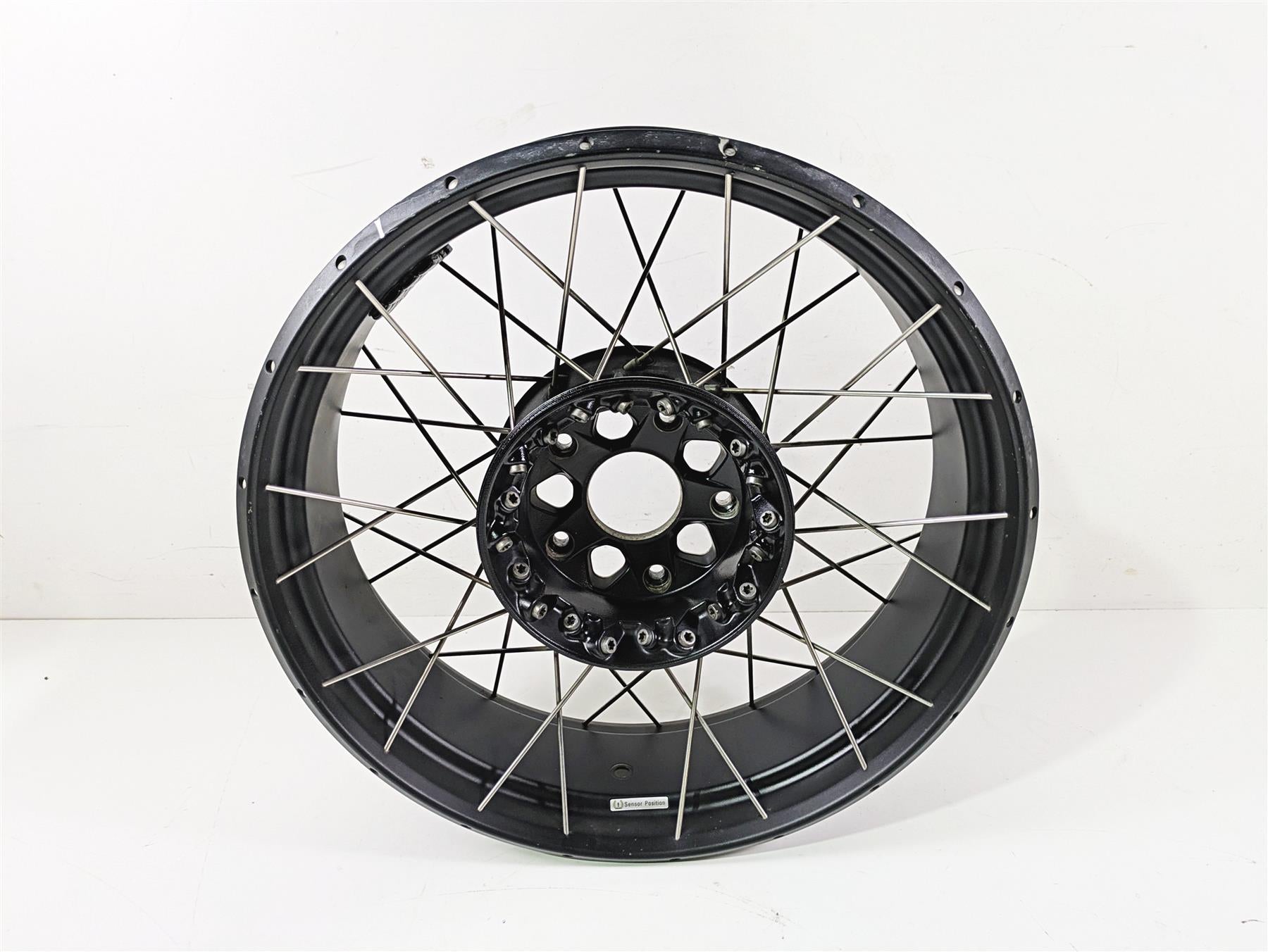 2015 BMW R1200 GS Adv K51 Straight 17x4.5 Rear Wheel Spoke Rim 36318526651 {{ shop.shopifyCountryName }} - Mototech271