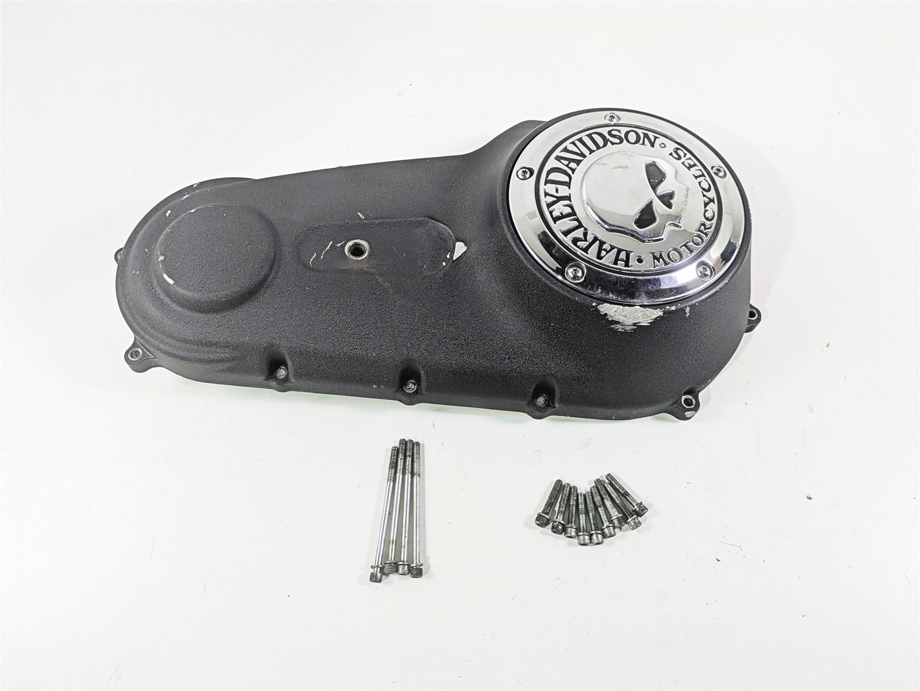 2010 Harley Dyna FXDB Street Bob Outer Primary Drive Clutch Cover Mid 60761-06