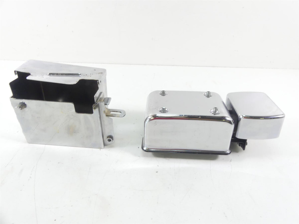 1997 Harley Dyna FXDS Super Glide Conv Electrical Box & Battery Carrier 66375-97 {{ shop.shopifyCountryName }} - Mototech271