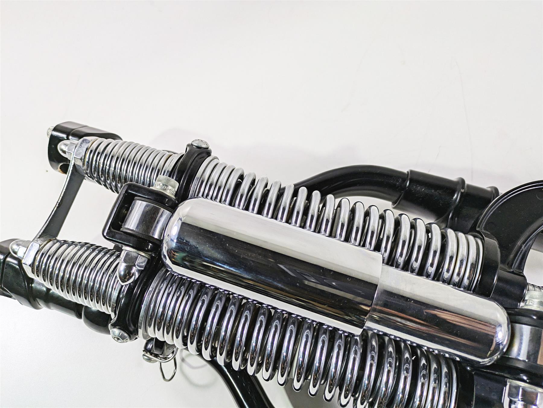 2009 Harley FLSTSB Cross Bones Straight Springer Front End Fork Set 46173-05 {{ shop.shopifyCountryName }} - Mototech271