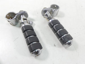 2006 Harley Touring FLHTCUI Electra Glide Front Chrome Highway Guard Foot Pegs