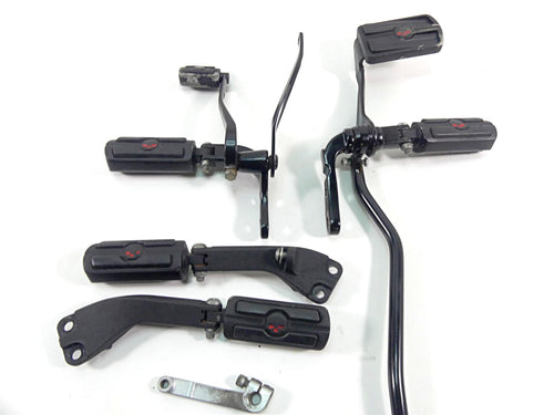 2014 Harley FXDL Dyna Low Rider Front Black Forward Foot Control Set 50500279 | Mototech271