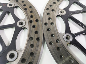 2016 Kawasaki ZX10R Ninja Brembo Front Brake Disc Rotor Set 41080-0648-18U