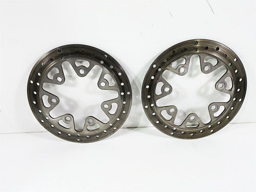 2017 Harley Touring FLHTKSE CVO E-Glide Front Brake Rotor Disc Set 41300019 | Mototech271