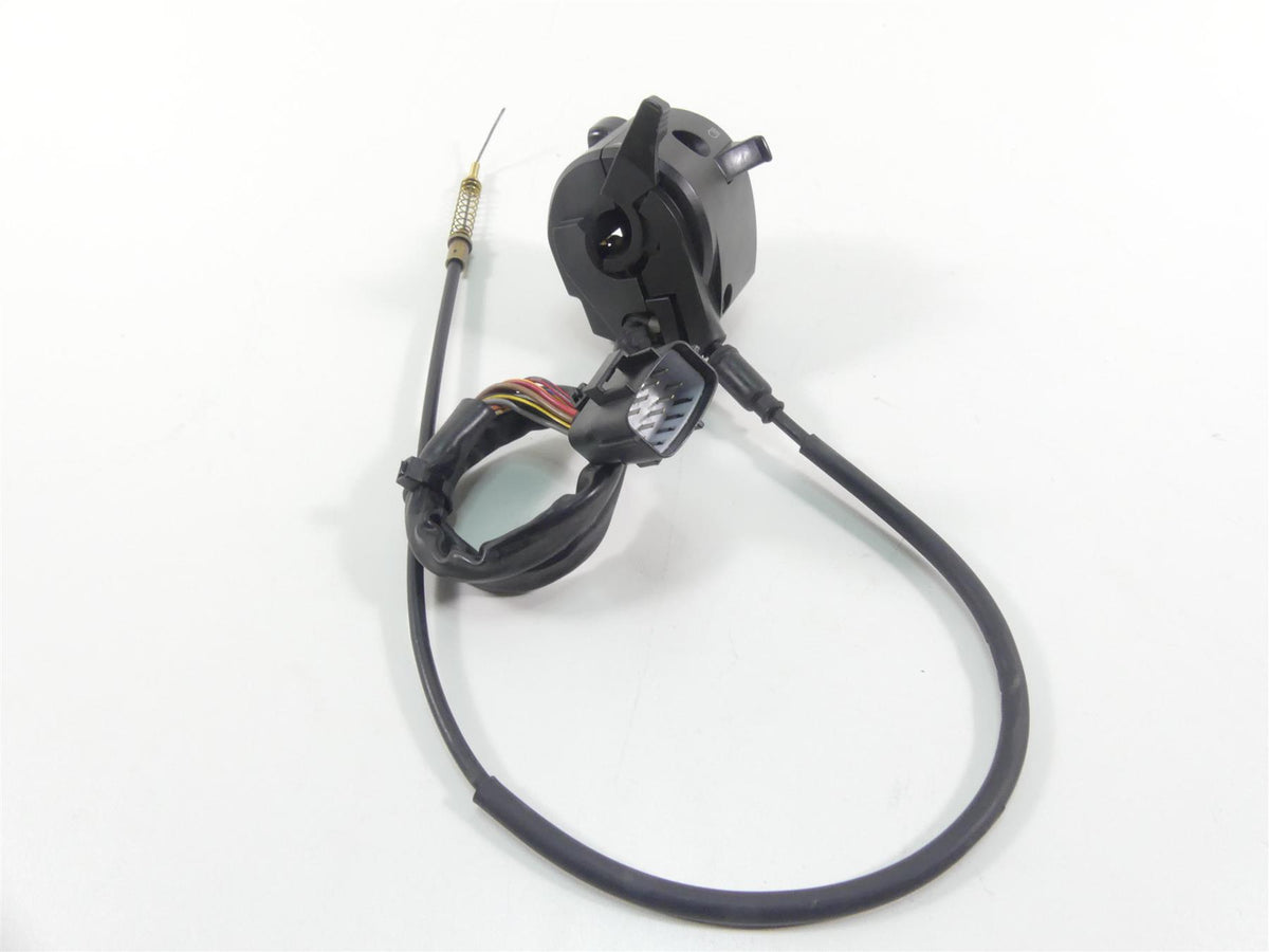 2004 Ducati 999 SBK Left Hand Turn Signal Control Switch + Cable 65140131A {{ shop.shopifyCountryName }} - Mototech271