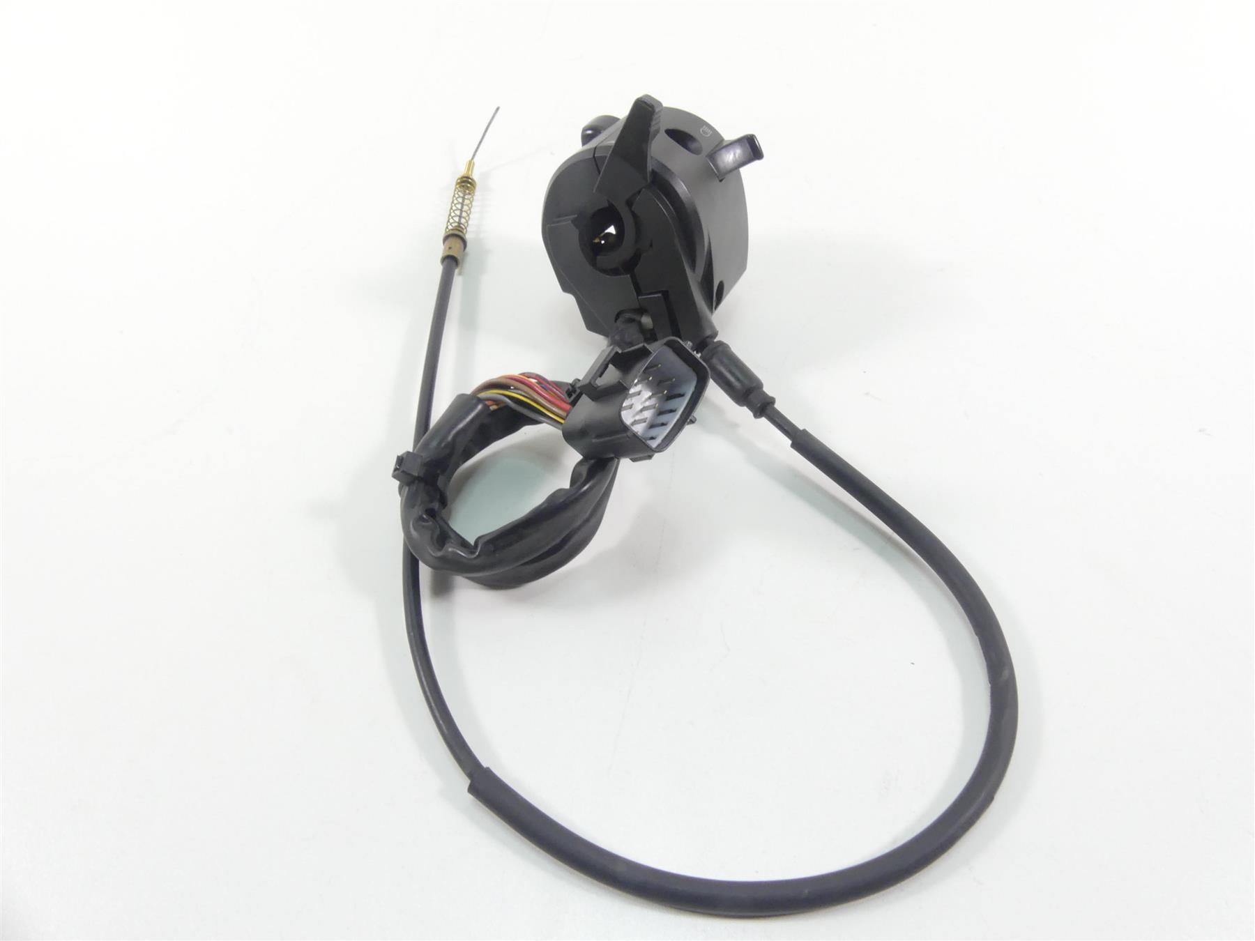 2004 Ducati 999 SBK Left Hand Turn Signal Control Switch + Cable 65140131A {{ shop.shopifyCountryName }} - Mototech271