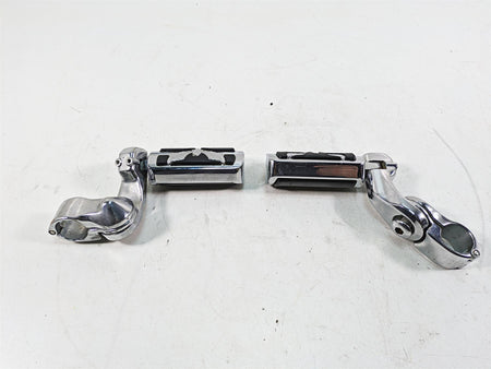 1999 Harley Touring FLHTC Electra Glide Eagle Chrome Highway Foot Peg Set {{ shop.shopifyCountryName }} - Mototech271