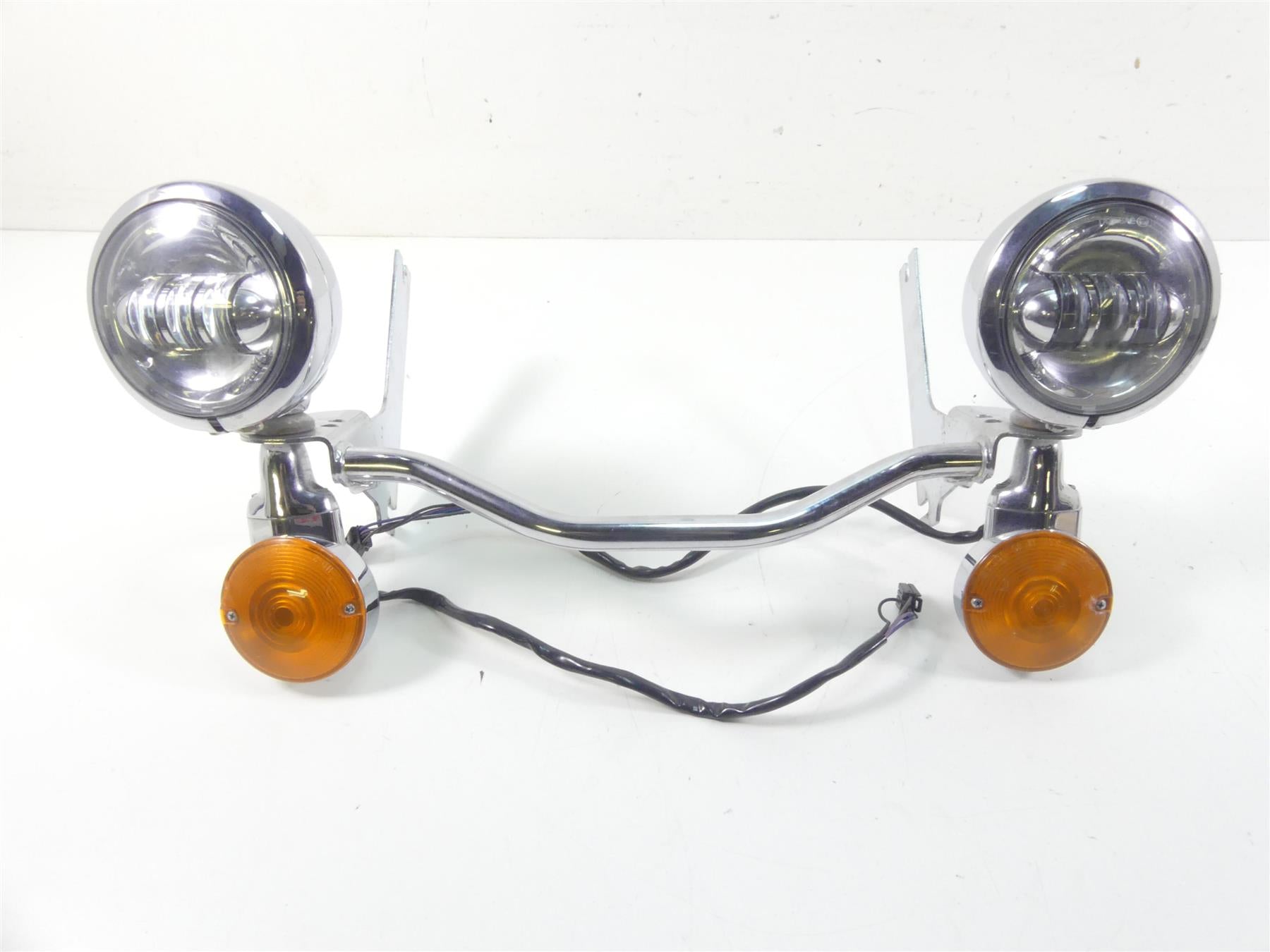 2013 Harley Touring FLHTP Electra Glide Front Led Spot Light - Read 68712-94A | Mototech271