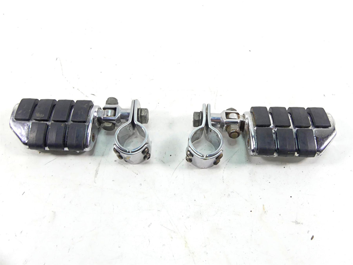 2002 Harley FLSTCI Softail Heritage Chrome Rider Driver Highway Foot Pegs {{ shop.shopifyCountryName }} - Mototech271