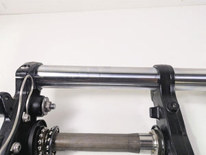 2013 Triumph Bonneville Front Forks & Triple Tree + Axle Set T2040532 T2040533
