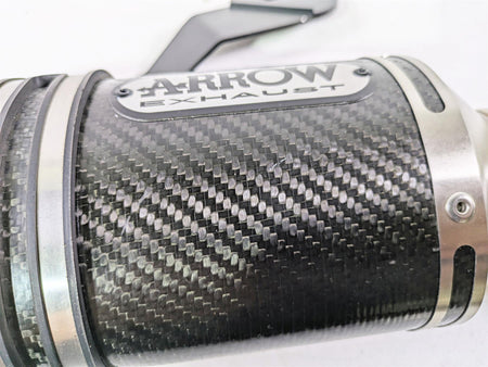 2013 Ducati Hypermotard 821 SP Arrow Exhaust Carbon Slip On Muffler 71806MK {{ shop.shopifyCountryName }} - Mototech271