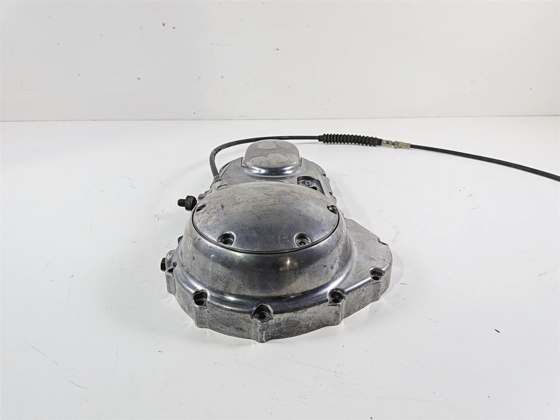 2006 Harley Sportster XL883 Low Primary Drive Clutch Cover & Cable 34951-04 {{ shop.shopifyCountryName }} - Mototech271