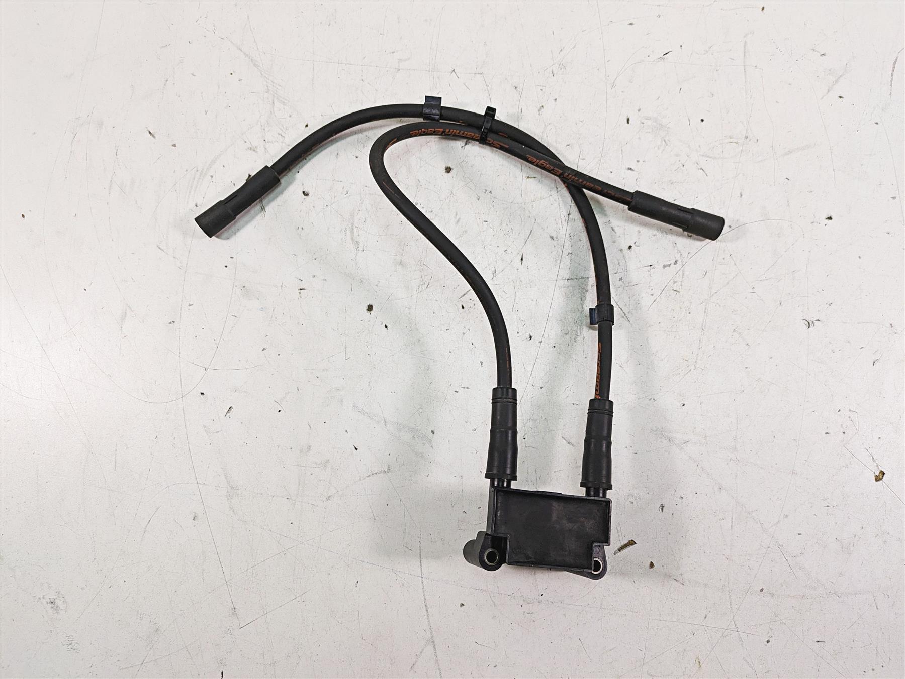 2008 Harley FLHTCU Electra Glide Ignition Coil Wires Plugs Set 31696-07A {{ shop.shopifyCountryName }} - Mototech271