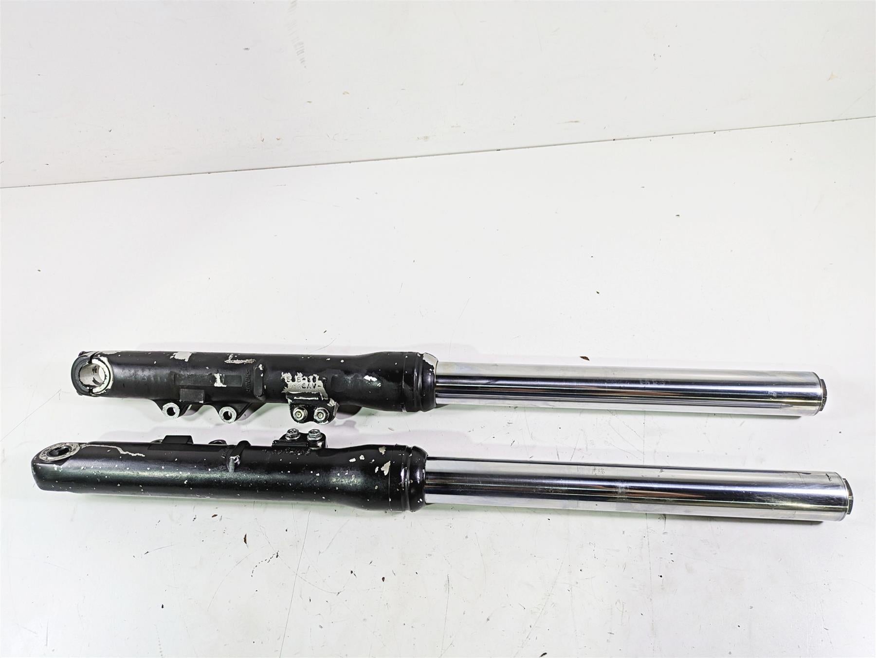 2016 Harley FXDL Dyna Low Rider Straight Front Fork 49Mm Dual Brake Set 45400052 {{ shop.shopifyCountryName }} - Mototech271