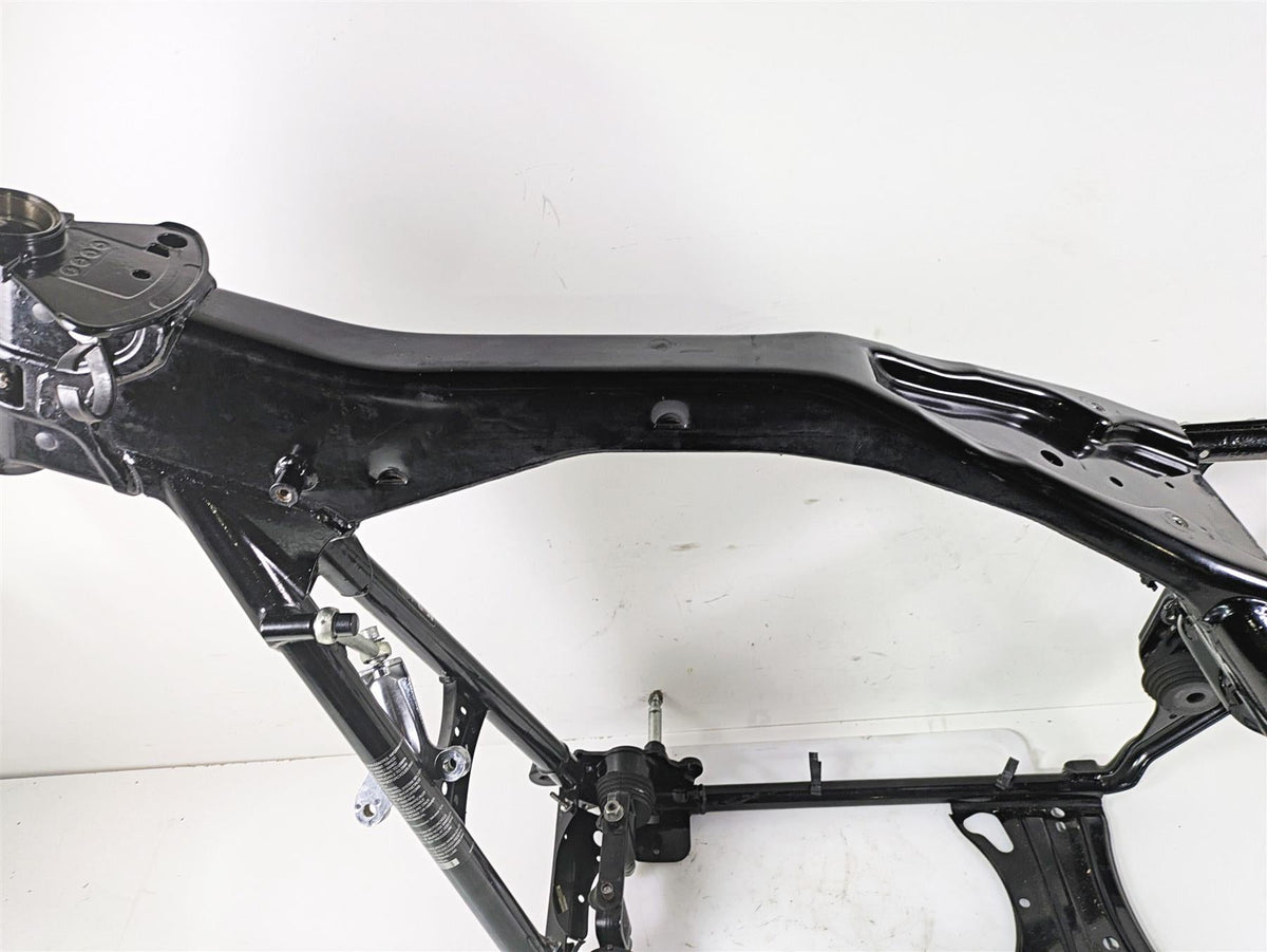2009 Harley Touring FLHX Street Glide Straight Main Frame & Subframe With Salvage Texas Title 47900-11BHP {{ shop.shopifyCountryName }} - Mototech271