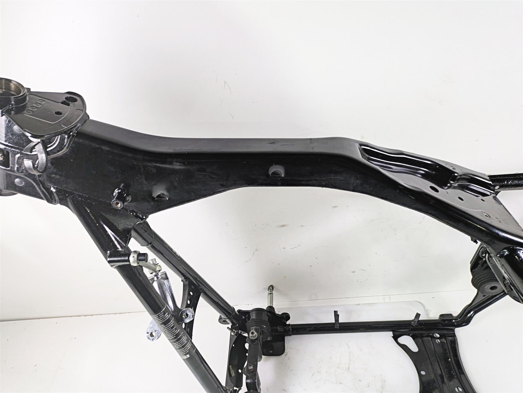 2009 Harley Touring FLHX Street Glide Straight Main Frame & Subframe With Salvage Texas Title 47900-11BHP {{ shop.shopifyCountryName }} - Mototech271