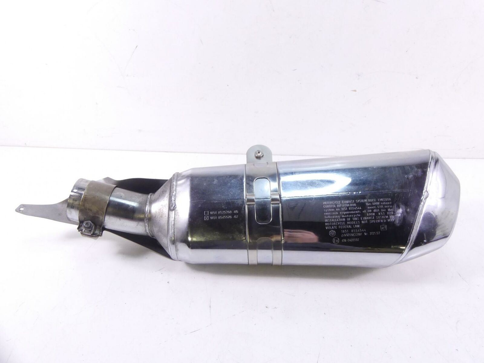 2016 BMW R1200R K53 Stock Exhaust Muffler Pipe Chrome 18518545576 {{ shop.shopifyCountryName }} - Mototech271