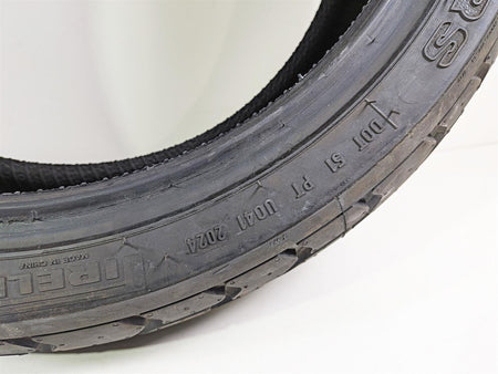 Used Front Rear Motorcycle Tire Set Pirelli Mt60 Rs 2504100-Mototech271