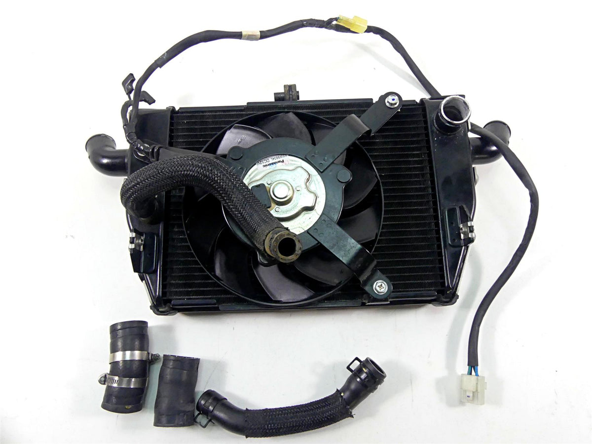 2012 Yamaha VMX17 VMAX 1700 Lower Radiator Fan Cover Hoses Set 2S3-12461-19-00 {{ shop.shopifyCountryName }} - Mototech271