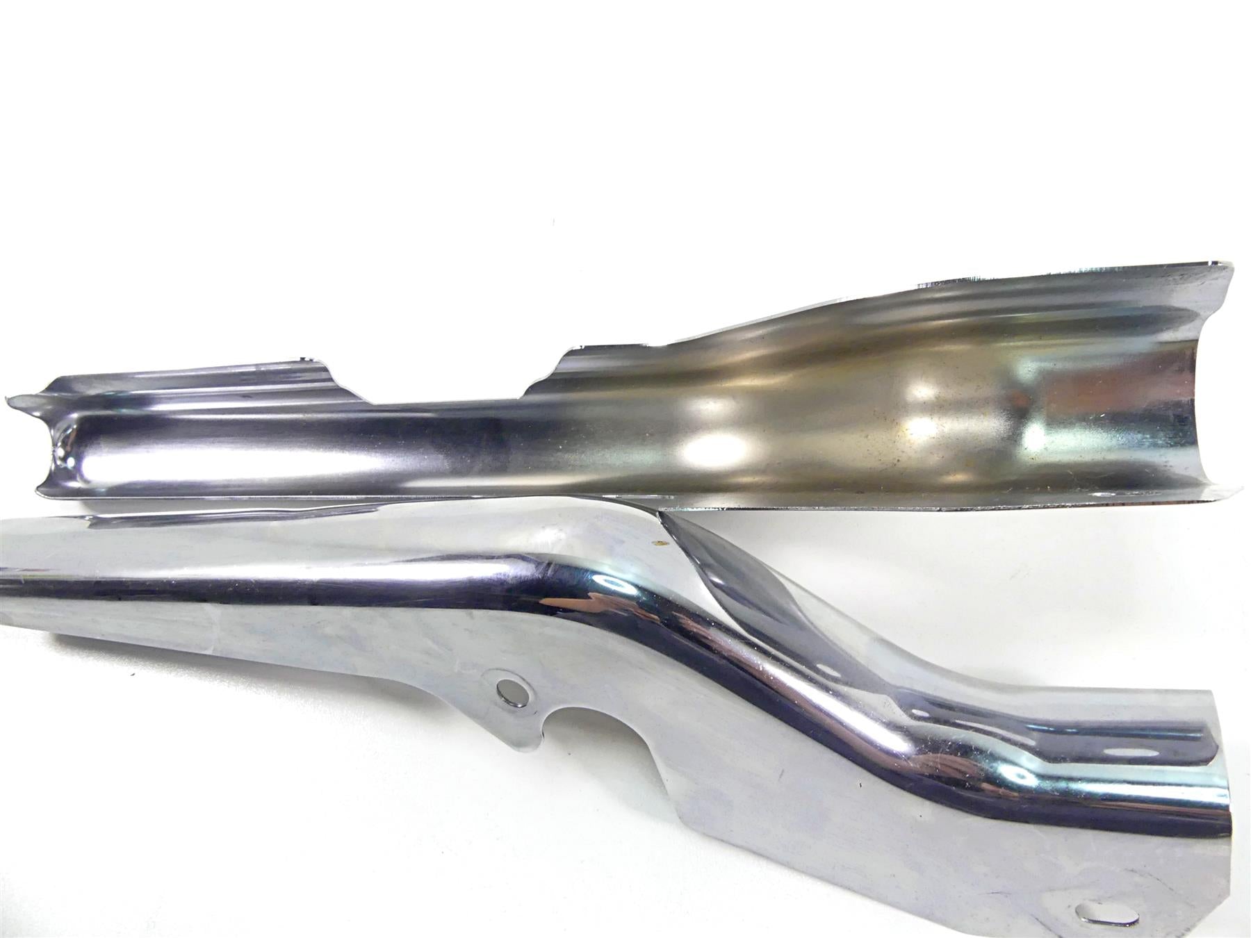 2003 Harley Touring FLHTCI E-Glide 100TH Rear Frame Chrome Struts Set 47502-97 {{ shop.shopifyCountryName }} - Mototech271
