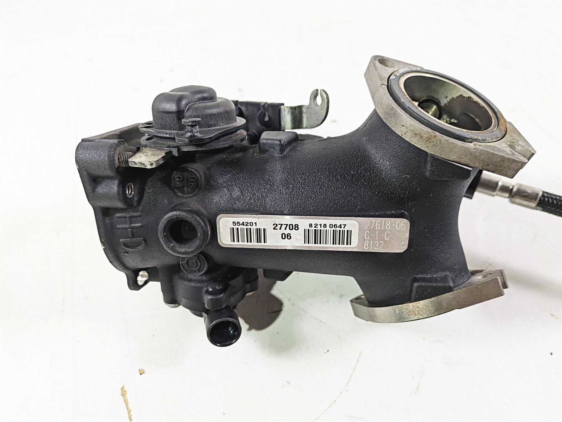 2009 Harley FXCWC Softail Rocker Throttle Body Fuel Injection 27708-06 27618-06 {{ shop.shopifyCountryName }} - Mototech271